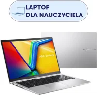 ASUS VivoBook 15.6" Ryzen 5 16GB 512GB srebrny Windows 11